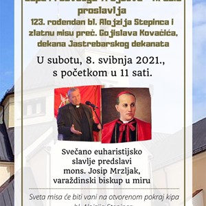 Proslava 123. rođendana bl. Alojzija Stepinca u Krašiću